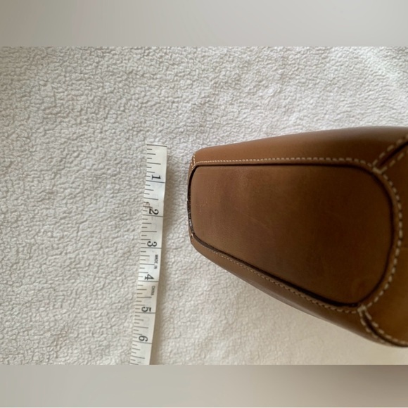 Coach Tan Mini Leather Shoulder Bag - Picture 6 of 13